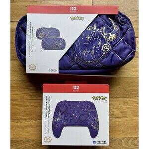HORI Wireless HORIPAD Turbo Controller &  Case. (Umbreon & Espeon) **Brand New**